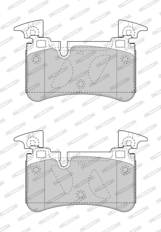 Remblokken set Achter , past: MERCEDES C (C204), C T-MODEL (S204), C (W204), CLS (C218), CLS (C219), CLS SHOOTING BRAKE (X218), E T-MODEL (S211), E T-MODEL (S212), E (W211) 5.4-6.3 03.00-