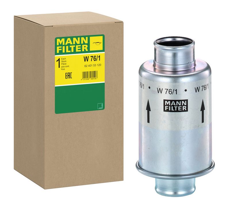 Hüdraulikafilter, automaatkäigukast, MANN-FILTER W 76, 1