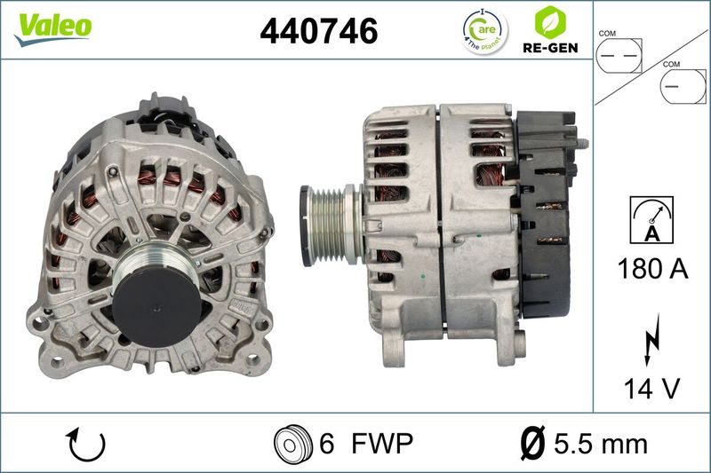 VALEO Dynamo / Alternator 440746