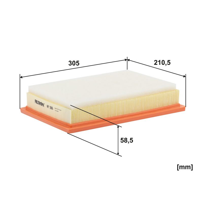 Õhufilter, FILTRON AP 186