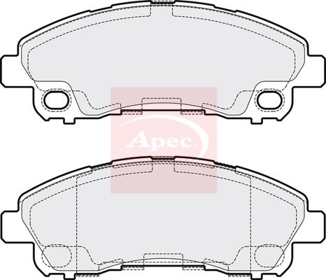 APEC Brake Pad Set, disc brake PAD2183