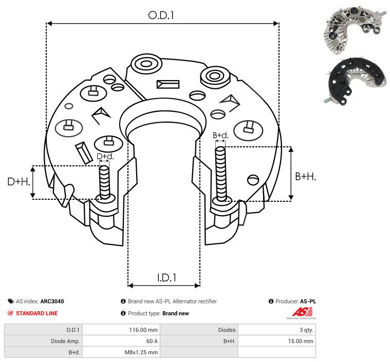 Seadistaja, generaator, AS-PL ARC3040