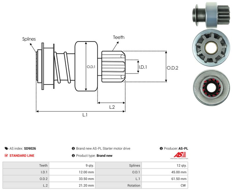 Vabajooks, starter, AS-PL SD9026