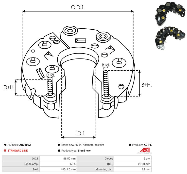 Seadistaja, generaator, AS-PL ARC1023