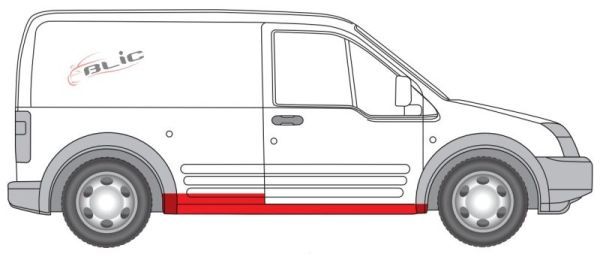 BLIC 6505-06-2507002P Entry plate