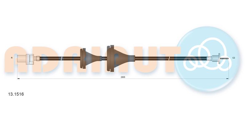 Product Spidometra trose ADRIAUTO 13.1516 Image