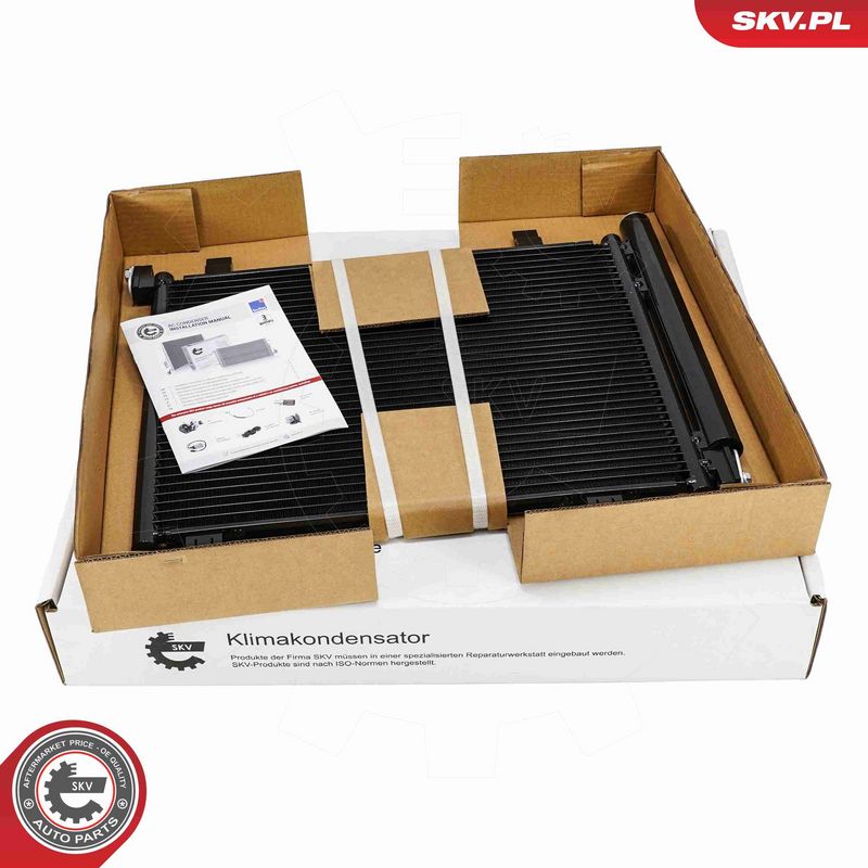 ESEN SKV 86SKV125 Condenser, air conditioning