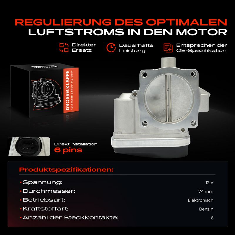 Frankberg 5481FB0043690 Throttle Body
