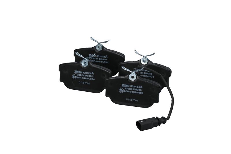 Piduriklotsi komplekt, ketaspidur, VALEO 302424A