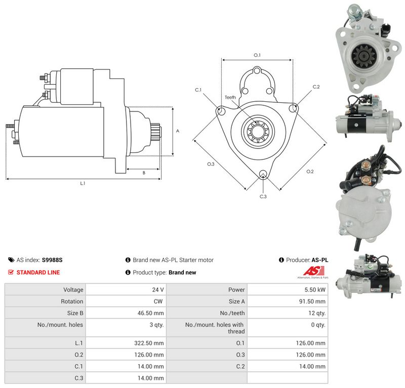 This part match OEM code: M9TD2471AM