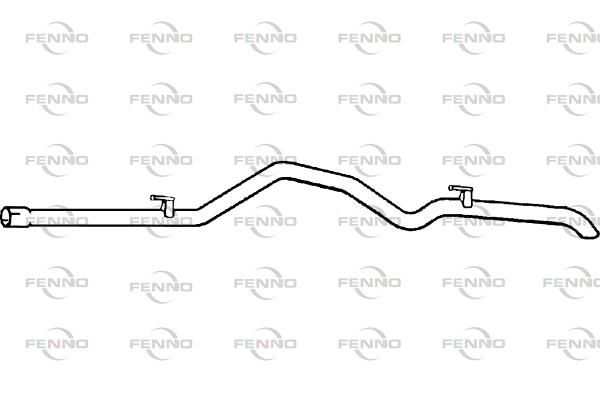 FENNO kipufogócső P3728
