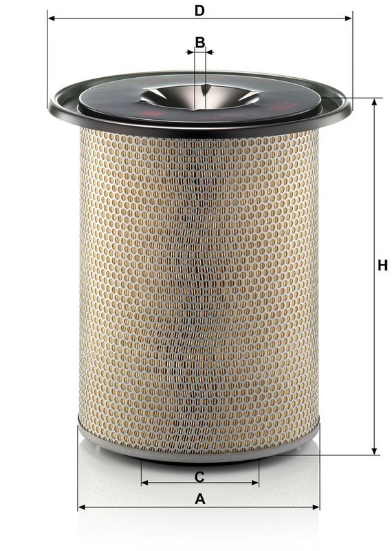 MANN-FILTER C301184 Air Filter