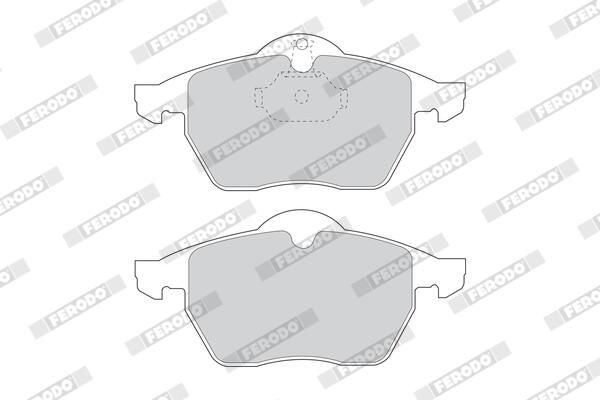Plaquettes+de+frein+à+disque FERODO FDB1068