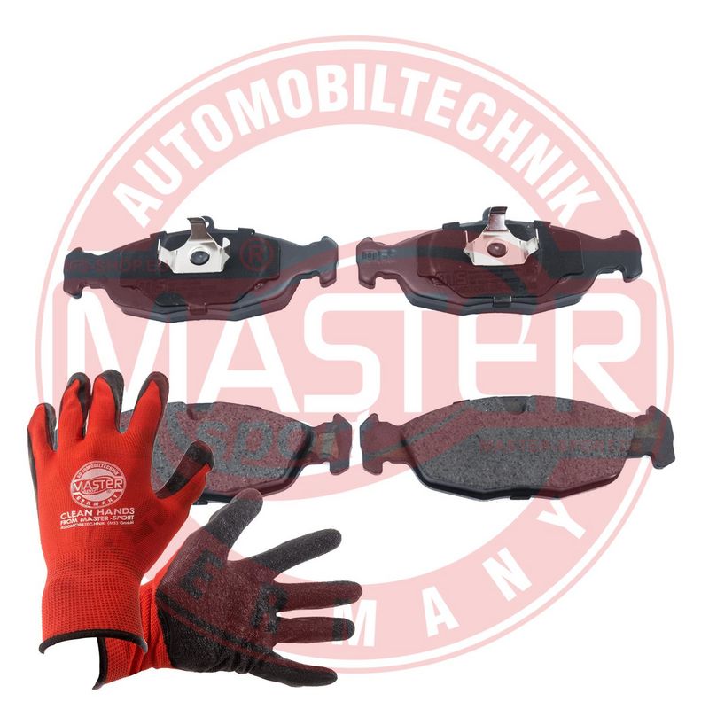 MASTER-SPORT GERMANY fékbetétkészlet, tárcsafék 13046070512N-SET-MSP