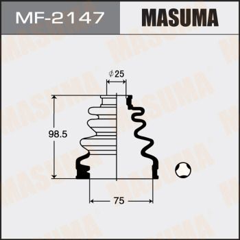 Комплект пилозахисний, приводний вал, Masuma MF-2147