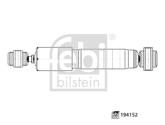 Febi Bilstein Shock Absorber 194152