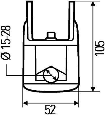 Кронштейн, Hella 8HG990263-111