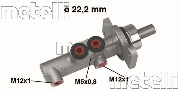 Головний гальмівний циліндр, Metelli 05-0423