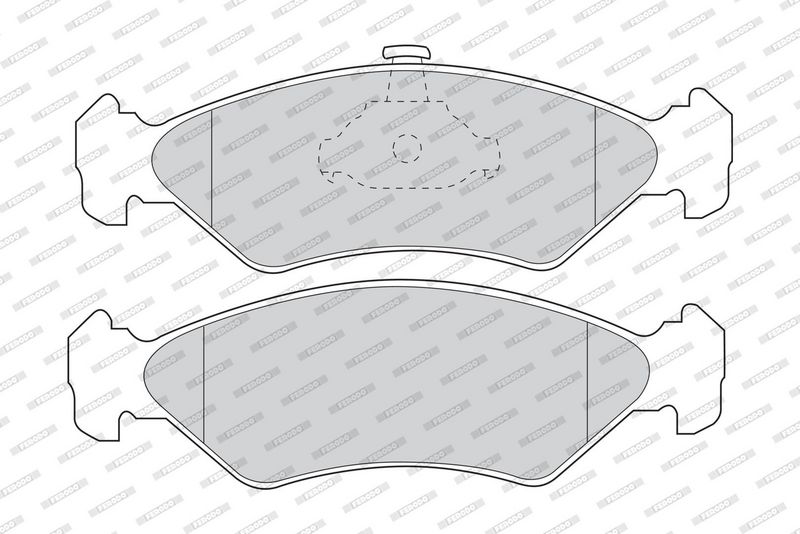 FERODO Plaquettes de frein à disque FDB1082