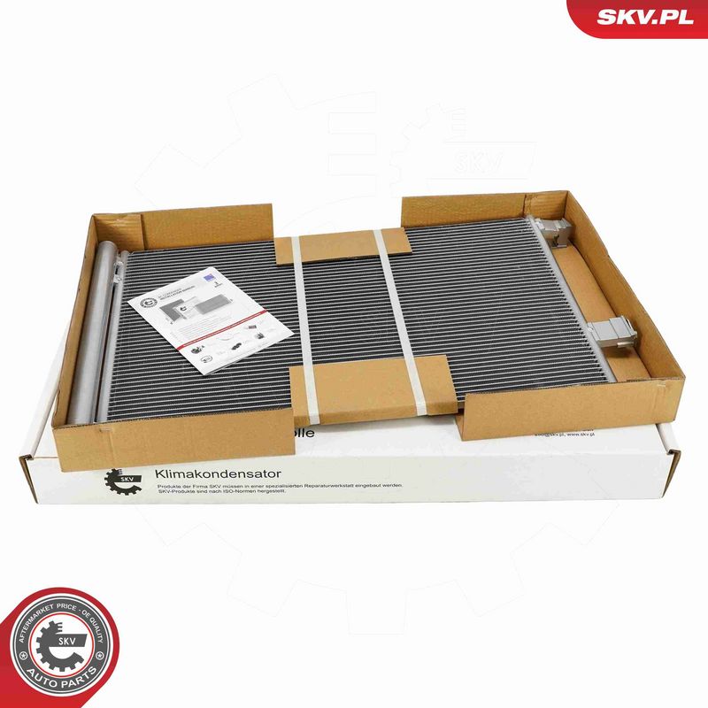 ESEN SKV 86SKV492 Condenser, air conditioning