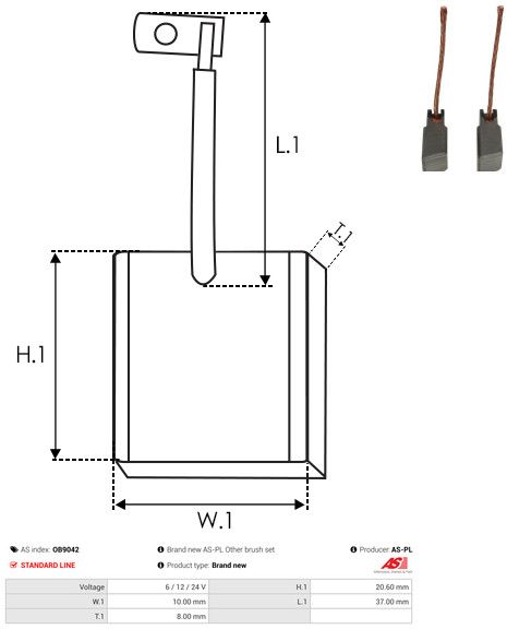 Süsinikuhari, generaator, AS-PL OB9042