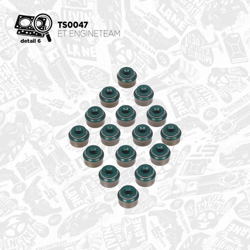 ET ENGINETEAM TS0047 Gasket Kit, cylinder head