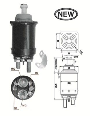 Магнітний перемикач, стартер, Magneti Marelli 940113050569