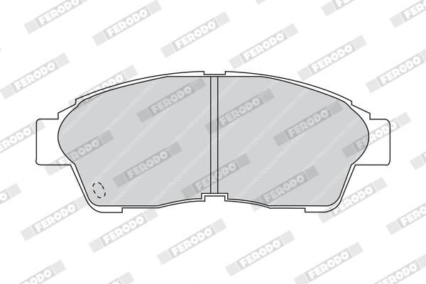 FERODO FDB867 Brake Pad Set, disc brake