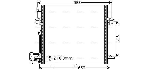 Конденсатор, система кондиціонування повітря, Ava MS5406D