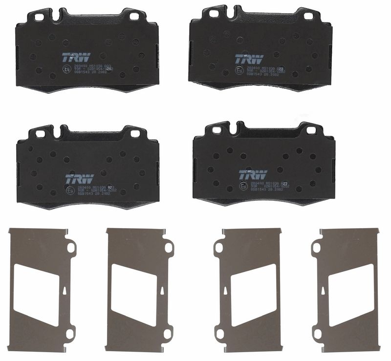 TRW GDB1543 Brake Pad Set, disc brake