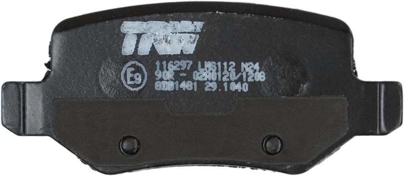 TRW GDB1481 Brake Pad Set, disc brake