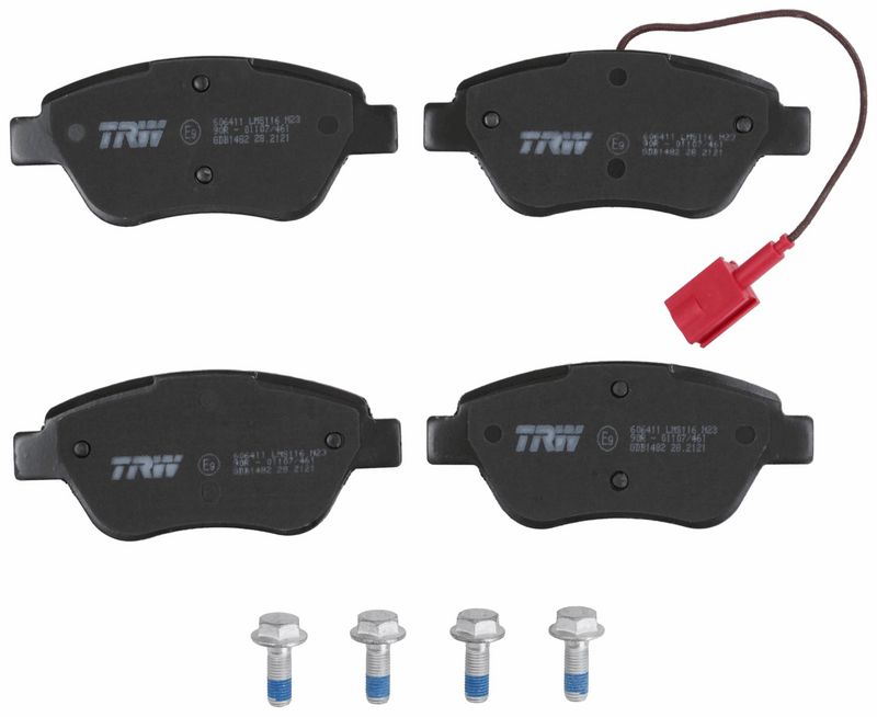 TRW GDB1482 Brake Pad Set, disc brake