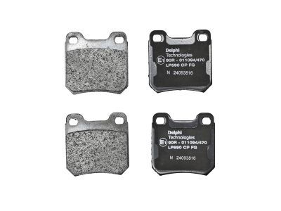 DELPHI LP590 Brake Pad Set, disc brake