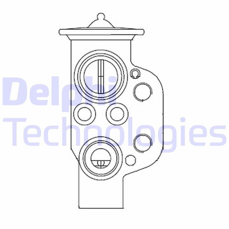 Розширювальний клапан, система кондиціонування повітря, Delphi CB1004V