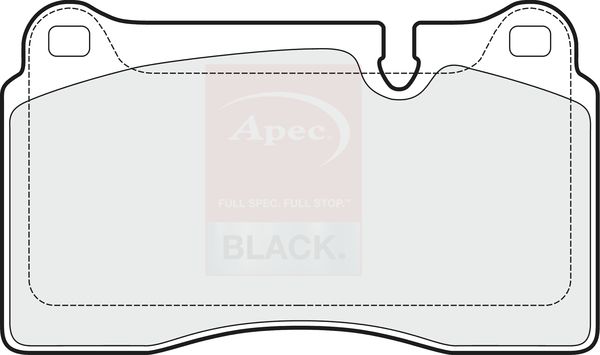 APEC Brake Pad Set, disc brake PAD1527B
