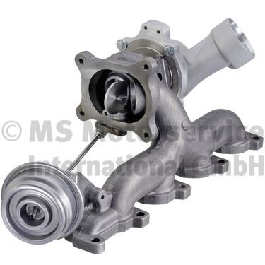 Turbocompressor (Gereviseerd, met pakkingset) past: MERCEDES SPRINTER 3,5-T (B906), SPRINTER 3-T (B906), SPRINTER 4,6-T (B906), SPRINTER 5-T (B906) 2.1D 06.06-12.19