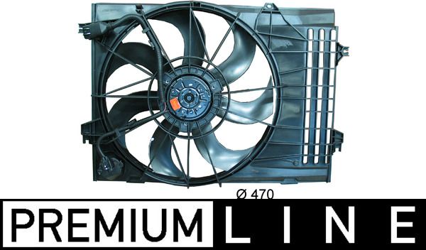 MAHLE ventilátor, motorhűtés CFF 124 000P