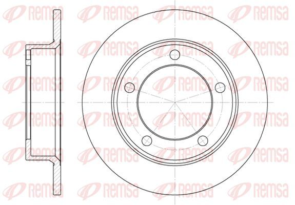 KAWE 625700 - Brake Disc