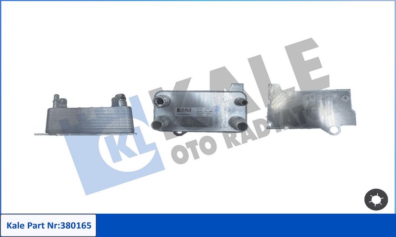KALE OTO RADYATÖR 380165 - Oil Cooler, automatic transmission