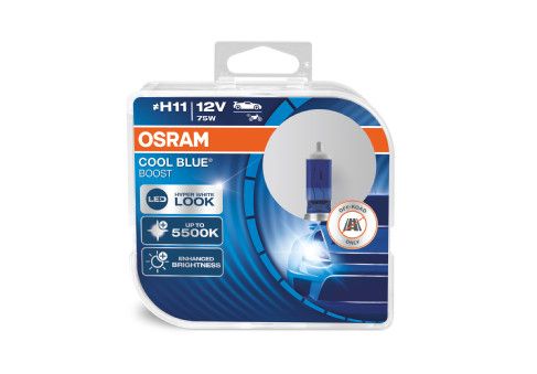 Лампа фарная H11 12V 75W PGJ19-2 COOL BLUE BOOST Next Gen компл. (выр-во OSRAM)