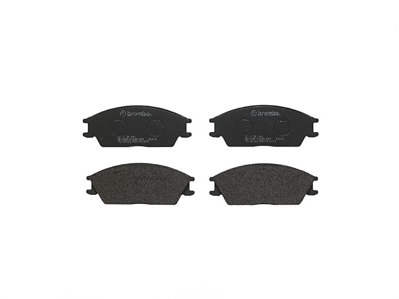 комплект спирачно феродо, дискови спирачки BREMBO