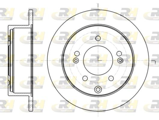 Гальмівний диск, Roadhouse 61401.00