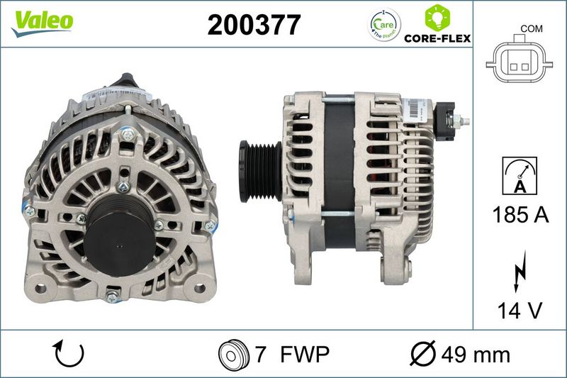 VALEO Dynamo / Alternator 200377