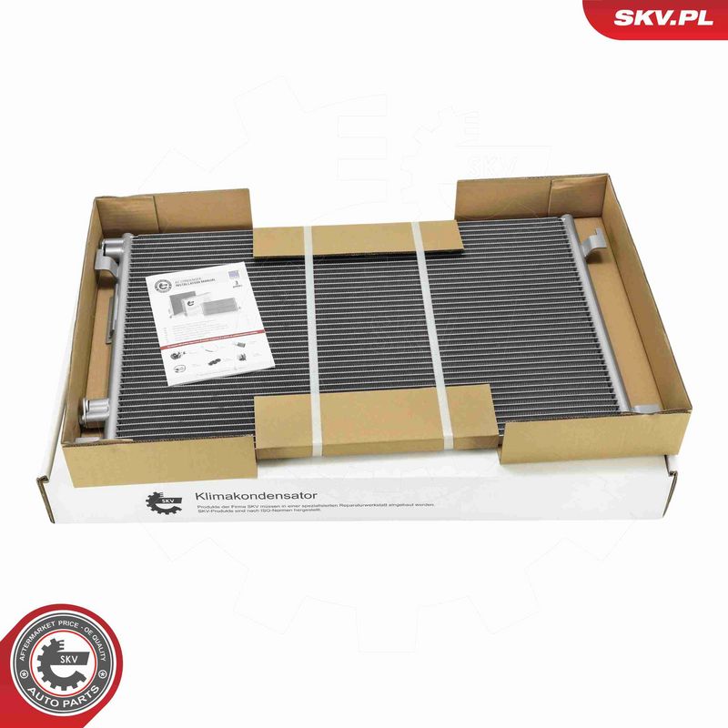 ESEN SKV 86SKV089 Condenser, air conditioning