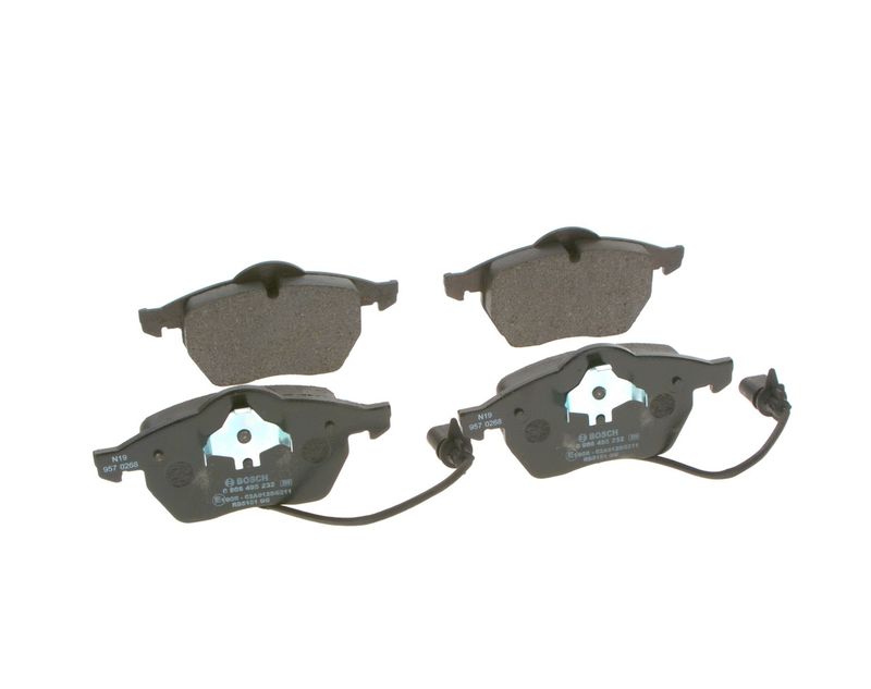 Set placute frana,frana disc 0 986 495 232 BOSCH
