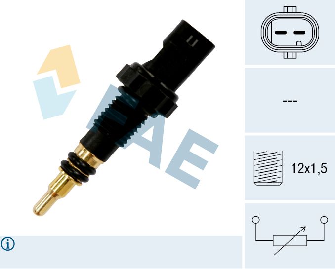 Sensor, temperatura del refrigerante