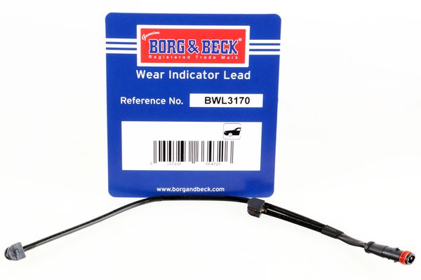 BORG & BECK figyelmezető kontaktus, fékbetétkopás BWL3170