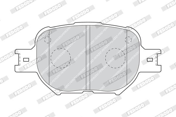 FERODO FDB1528 Brake Pad Set, disc brake