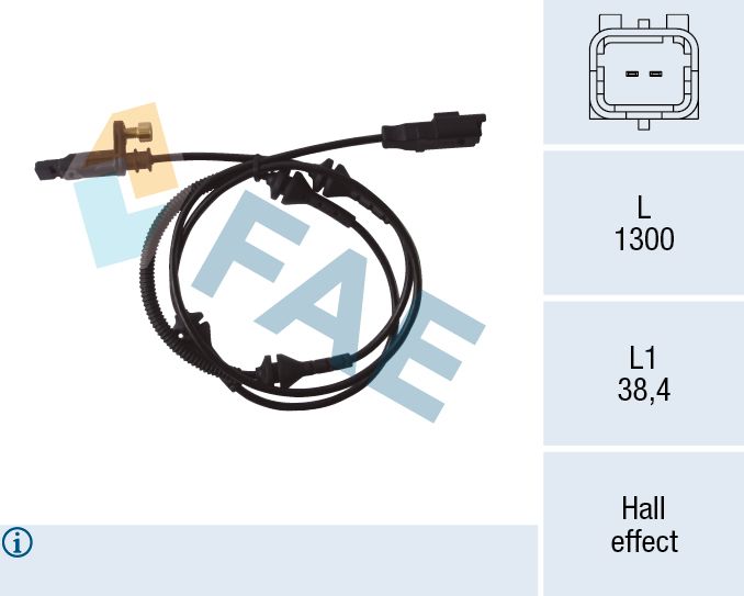 SENSOR RADDREHZAHL FAE 78089