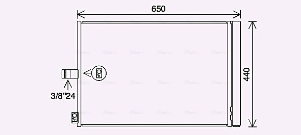 Конденсатор, система кондиціонування повітря, Ava MS5700D